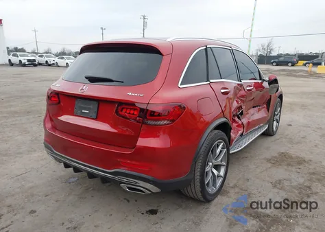 2020 Mercedes-Benz Glc 300 4Matic из США, поврежденный, VIN W1N0G8EB0LF827771
